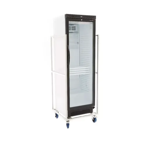 Glass-door fridge, 350 L · 2